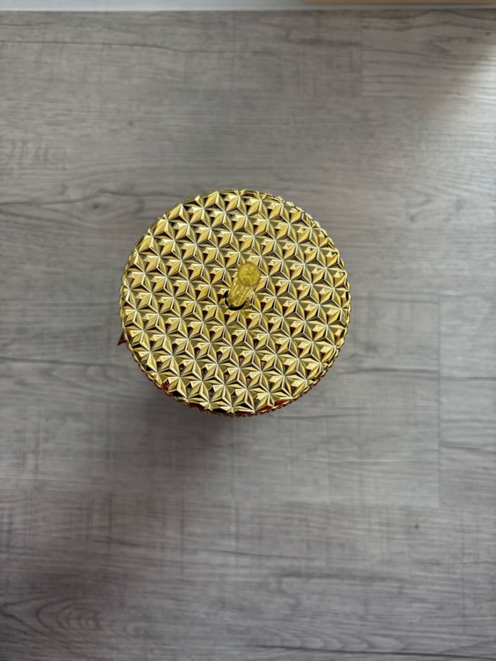 Gold tumbler